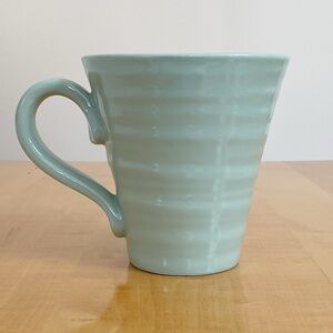 Portmeirion Sophie Conran Celadon Green Ribbed Stoneware Mug